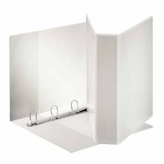 Indstiksmappe A4 Maxi 55299 85/60 mm 4DR m/lomme hvid 