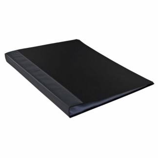 Demomappe A3 m/20 lommer sort  