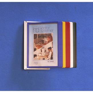 Registersystem A4 Væg D t/20 lommer grå 