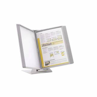 Registersystem A4 bord C t/20 lommer grå 