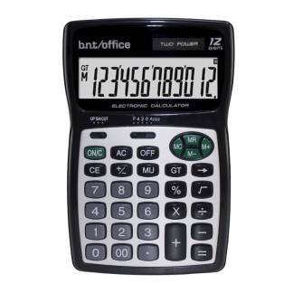 Bordregner BNT Office 93 12 cifre. Mål: H18xB11,5 cm 