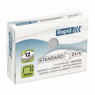 Hæfteklamme Rapid Stand. 21/4 galvaniserede 1000stk/pak 