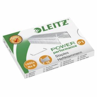 Hæfteklamme Leitz nr. 8 1000stk/pak 