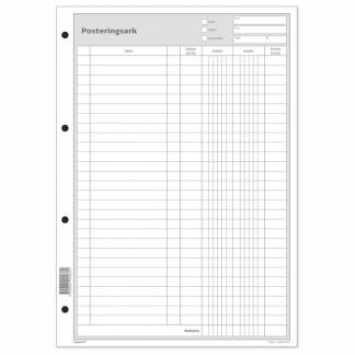 Posteringsark 100bl 210x300mm 92 2206 00
