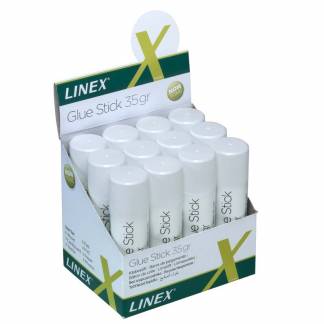 Limstift Linex 35 g t/papir og foto m.v. 