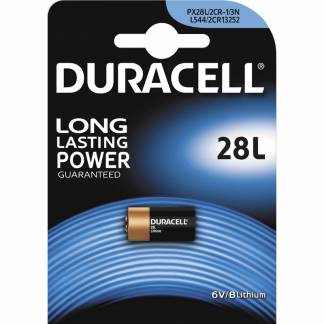 Batteri Duracell Photo 28L 6V Lithium 1stk/pak