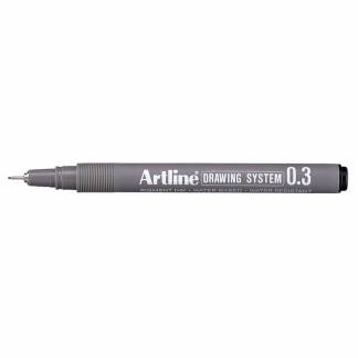 Drawingpen Artline EK233 0,3mm sort