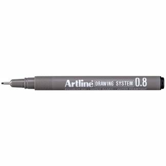 Drawingpen Artline EK238 0,8mm sort