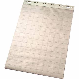 Flipoverblok 55x71cm 60g kvadreret 50ark 