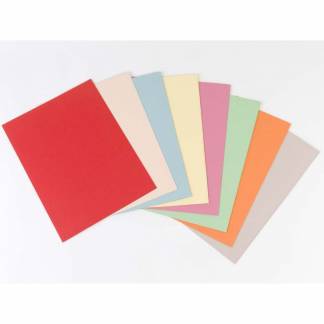 Kartonmappe m/1 klap A4 250g 315x230mm natur nr. 103 