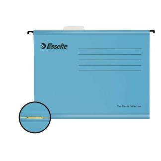 Hængemappe A4 m/split blå Pen- daflex Esselte 
