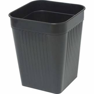 Papirkurv Orth 14 L firk. sort plast