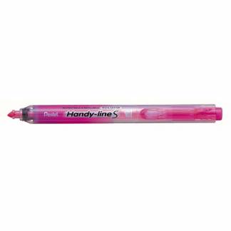 Tekstmarker Pentel SXS15 pink m/klikmekanisme 