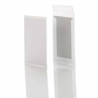 Konvolut papbags. 250x353 hvid 120 gr./400 gr. 11744 