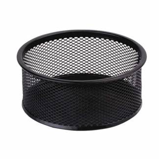 Clipsdispenser tråd sort metal med skridsikker bund 