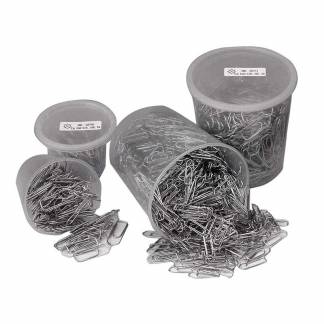 Clips Esselte 25mm i plastdåse 1000stk/pak 30710
