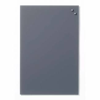 Glastavle Naga magnetisk 400x600mm grå