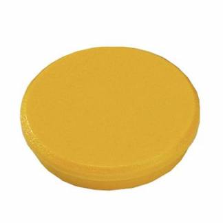 Magneter Dahle 38mm rund gul 10stk/pak 2,5kg bærekraft