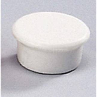 Magneter Dahle 13mm rund hvid 10stk/pak bærekraft 0,1kg