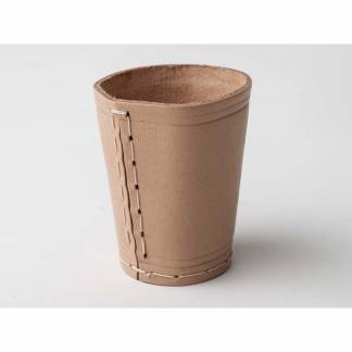 Raflebæger læder naturfarvet 1stk/pak