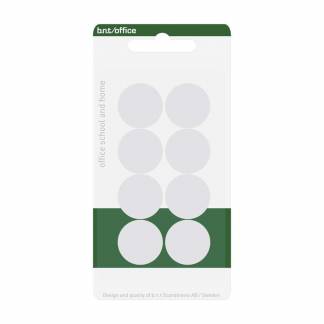 Magneter bnt hvid Ø20mm blister 8stk/pak