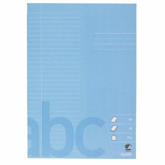 Skolehæfte Bantex A4 lin 32 li njer 40bl 70g lys blå 