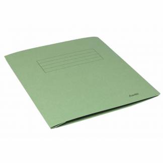 Arbejdsmappe Bantex grøn 318x240mm m/skrivefelt 