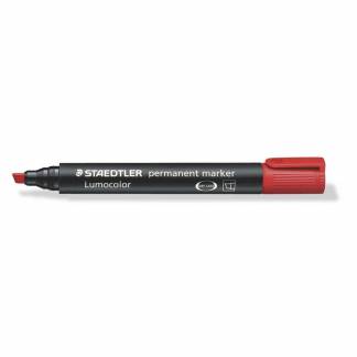 Marker Lumocolor permanent rød 2-5mm 350