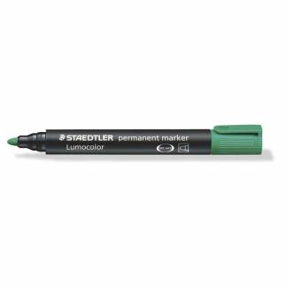 Marker STAEDTLER Lumocolor permanent grøn 2mm 352