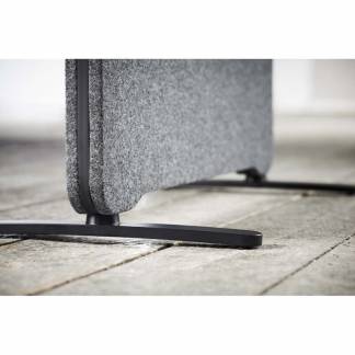 T-fod Arc sort t/skærmvæg Edge