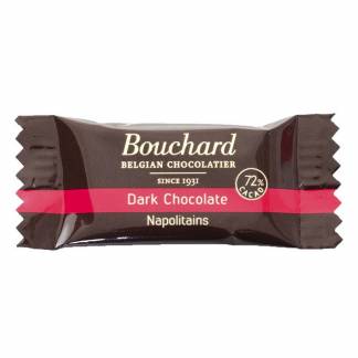 Chokolade Bouchard mørk 5g flowpakket 1kg/pak 200 stk.