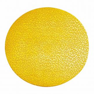 Gulvmarkering Rund Duraline Strong Ø100x0,7mm gul 10stk/pak