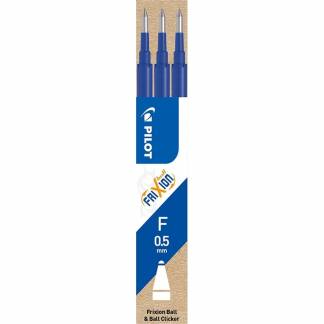 Refill Pilot Frixion blå 0,5 fine 3-pack 