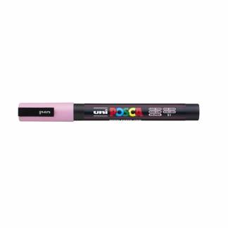 Paint marker Uni Posca PC-3M light pink 0,9-1,3mm