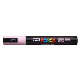 Paint marker Uni Posca PC-5M light pink 1,8-2,5mm