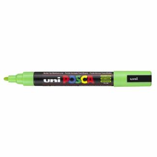 Paint marker Uni Posca PC-5M apple green/grøn 1,8-2,5mm 