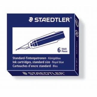 Refill til fyldepen Staedtler blå 6stk/pak