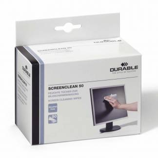 Renseservietter Screenclean 50 stk/pak 