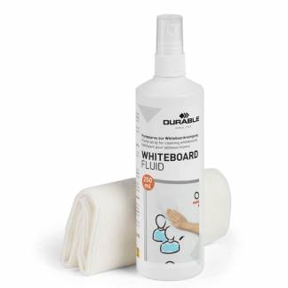 Rensesæt t/whiteboard m/rensespray 250ml samt microfiberklud