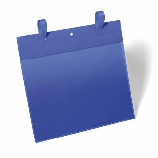 Lagerlomme m/strop A4 tvær mørkblå