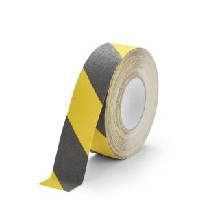 Skridsikker tape DURALINE GRIP color 50mmx15m gul/sort