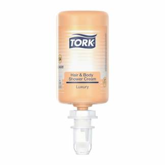 Sæbe Tork Luksus Hair & Body c reme S4 orange 424661 1000ml 