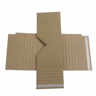 Bogomslag Krydspack hvid/brun 310x250x0-100mm