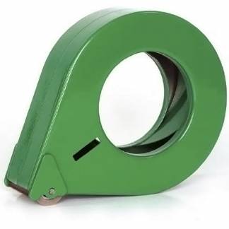 Tapedispenser metal 25mm lukket håndholdt