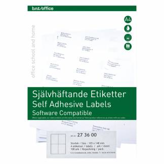 Multilabels BNT 105x148mm 273600 4stk/ark 100ark/æsk 