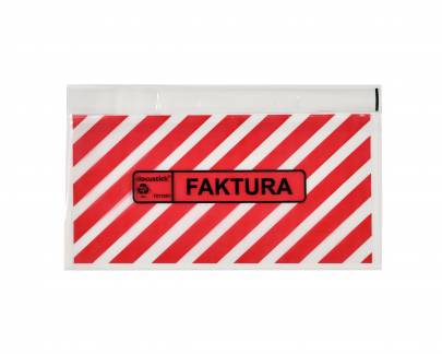 F&oslash;lgeseddellommer C2 m/faktura krt/1000 225x122 mm 