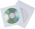 Q-connect CD-konvolut hvid/klar 50stk 