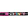 Uni Posca 5M tus med 2,5 mm spids i farven pink 