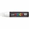 Uni Posca 17K ekstra bred paintmarker med 15 mm spids i farven hvid 