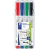 Staedtler Lumocolor Compact whiteboardmarker s&aelig;t 4 farver 